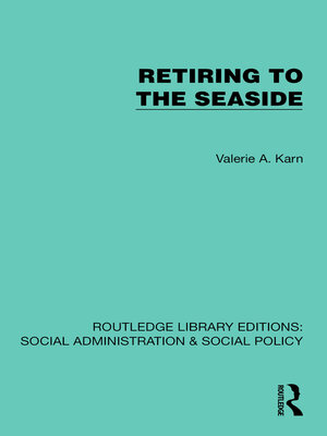 cover image of Retiring to the Seaside